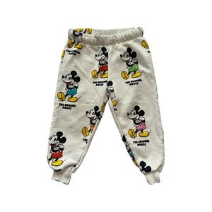 Disney Zara Mickey Mouse joggers